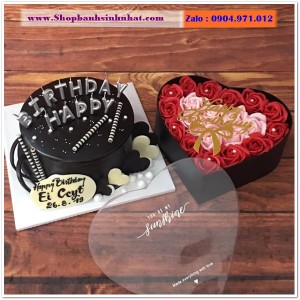 Combo Bánh Kem & Hoa Tươi - MM11